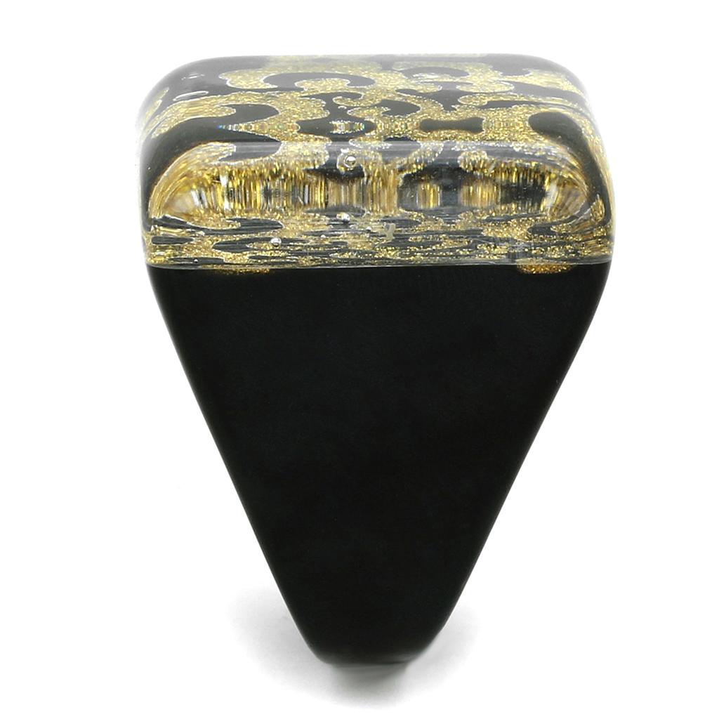 VL112 Resin Ring with No Stone, showcasing a modern and minimalist design in a vibrant color.