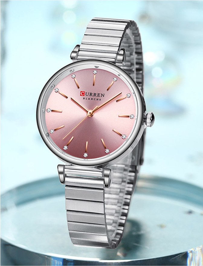 WANTON CLASSIC LADIES WATCH I 5513233 featuring a stylish mesh steel band and elegant watch face.