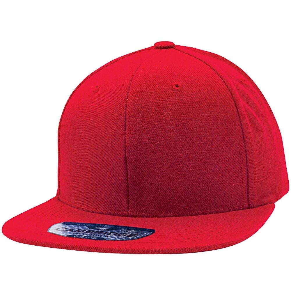 A pack of six stylish wool blend snapback hats featuring a high profile crown and flat visor, perfect for casual wear.