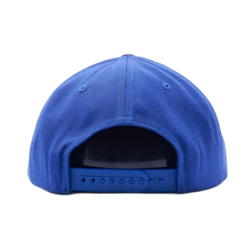 A pack of six stylish wool blend snapback hats featuring a high profile crown and flat visor, perfect for casual wear.