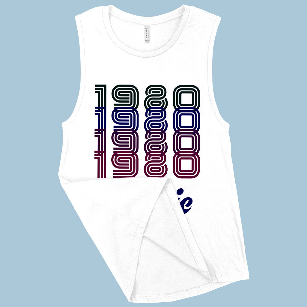 Women's Muscle 1980 Classic Tank in various colors, showcasing its soft fabric and stylish design, perfect for casual wear.