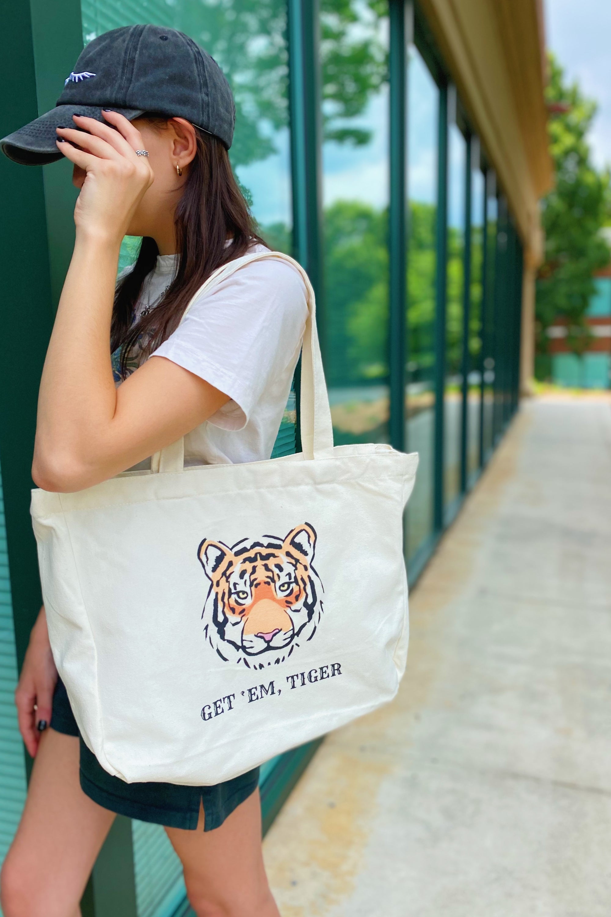 Words To Live By Canvas Tote featuring inspirational quotes, adjustable straps, and a spacious design for everyday use.