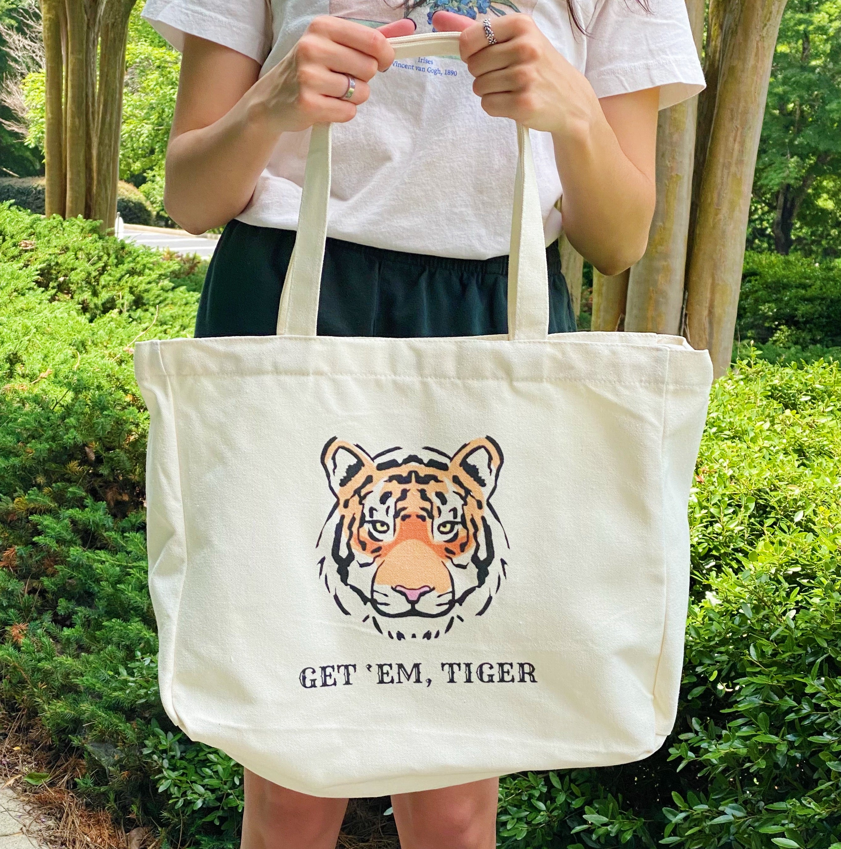 Words To Live By Canvas Tote featuring inspirational quotes, adjustable straps, and a spacious design for everyday use.