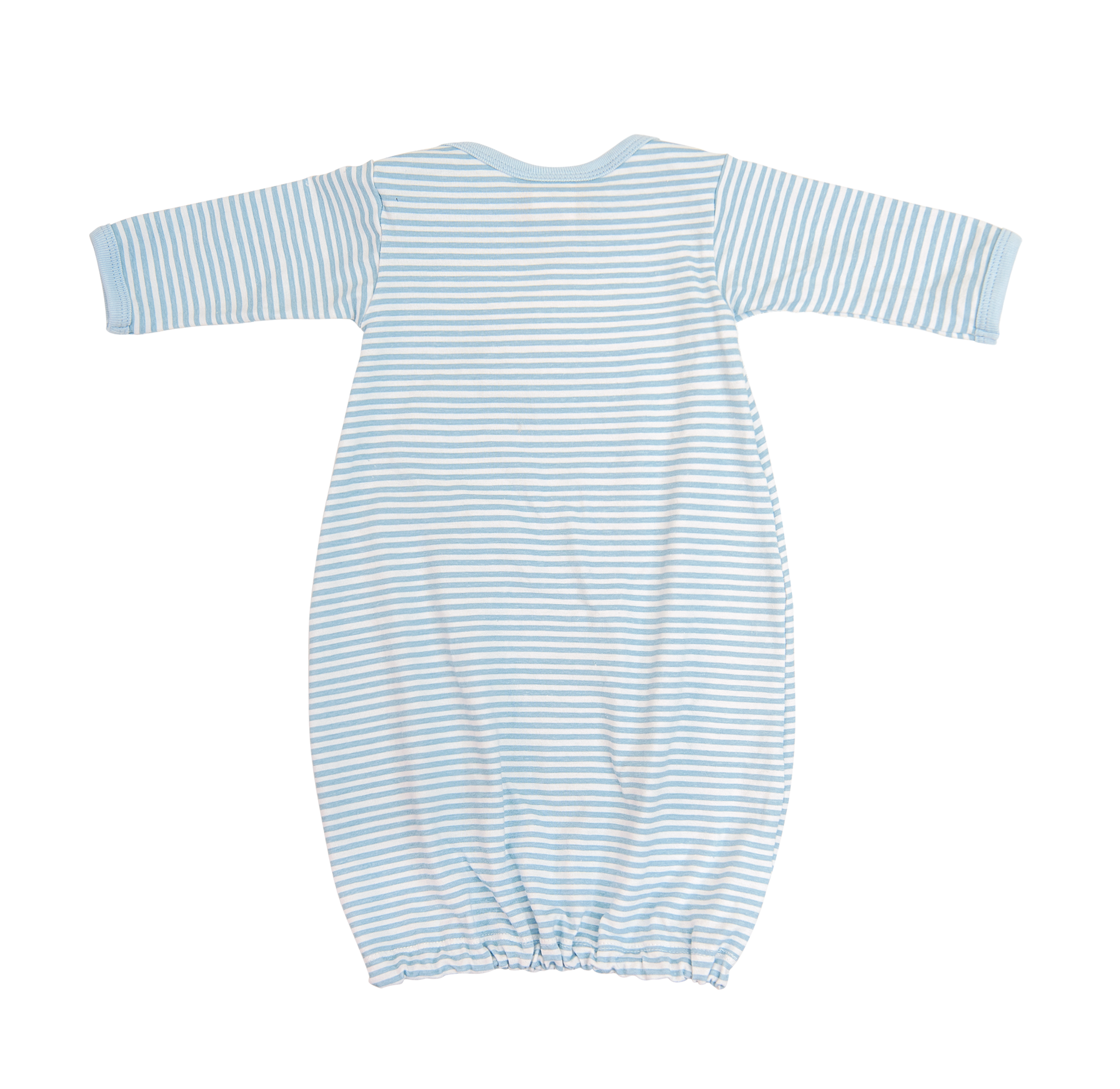 A soft and stylish A Star Is Born Gown for newborns, featuring a comfortable design perfect for baby showers and new parents.