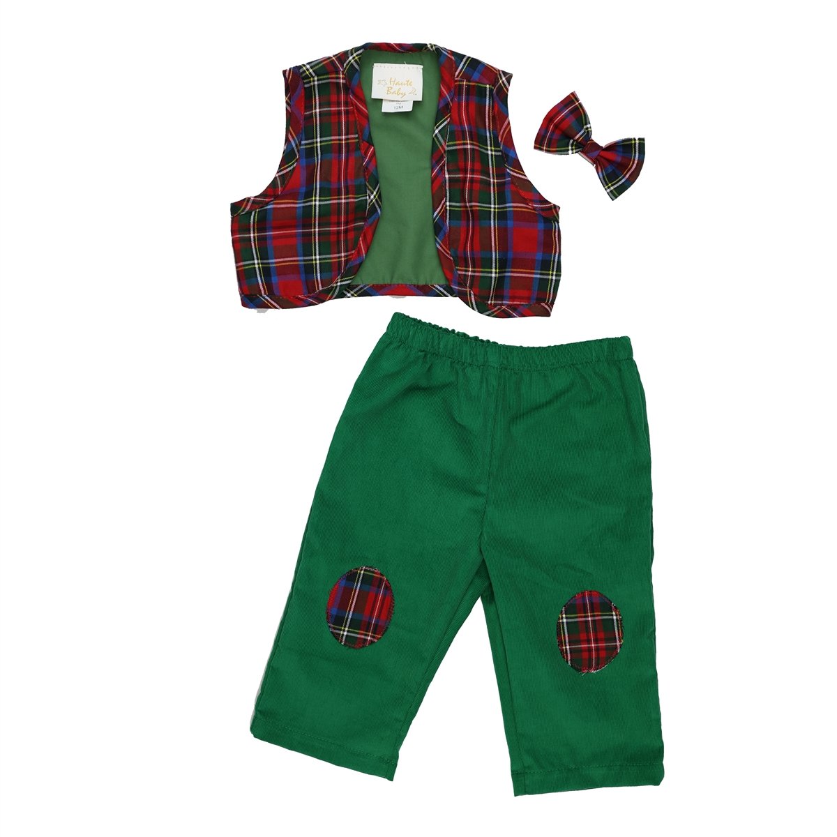 Christmas Carol Infant Toddler Boys Holiday Set featuring festive colors and designs, perfect for holiday celebrations.