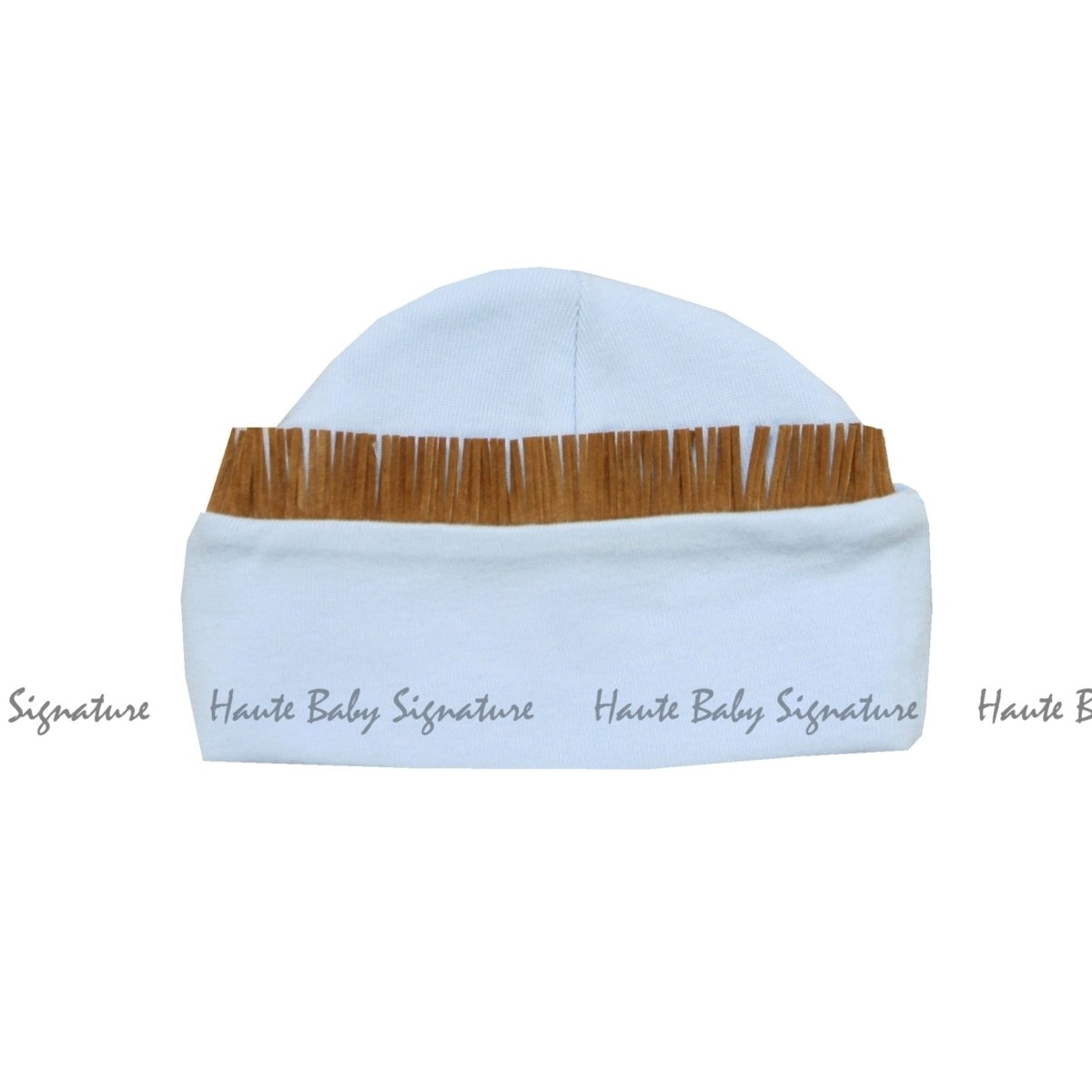 Chuckwagon Gang Baby Boy Cap in soft fabric with adjustable strap, perfect for infants.