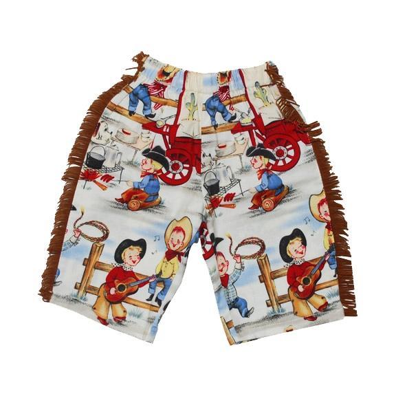 Chuckwagon Gang Infant Toddler Boy Print Pant featuring playful designs and comfortable fit for active toddlers.