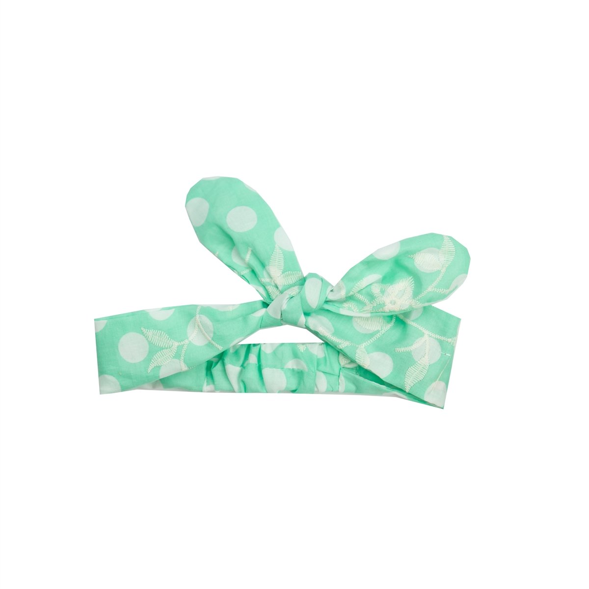 Dainty Dots Matching Lucy Bow featuring a charming dot pattern, perfect for stylish outfits and special occasions.