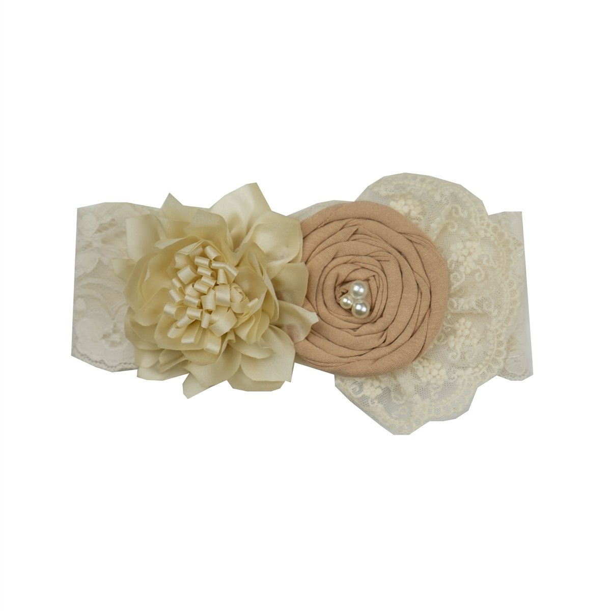 Stylish Emma Grace Headband in various colors, showcasing its elegant design and comfortable fit.