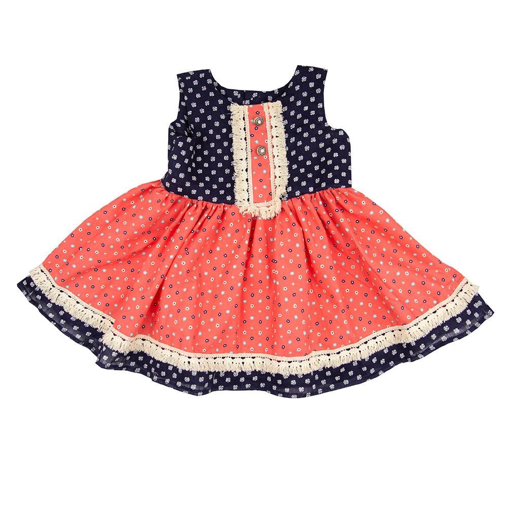 A vibrant Free Spirit Little Big Girls Dress featuring playful patterns and a comfortable fit, perfect for young girls.