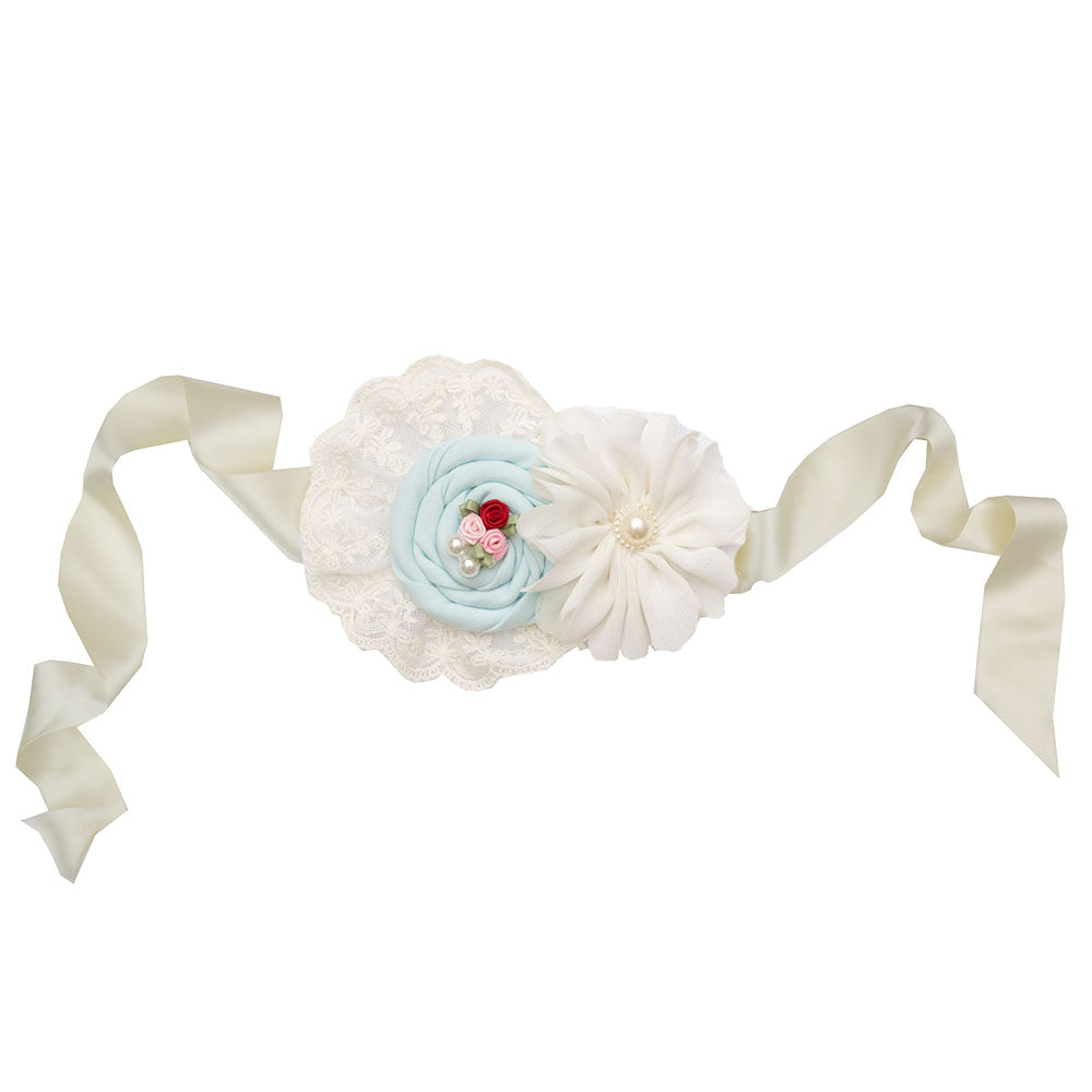 Elegant Iris Sash in various colors, showcasing its stylish design and versatility.