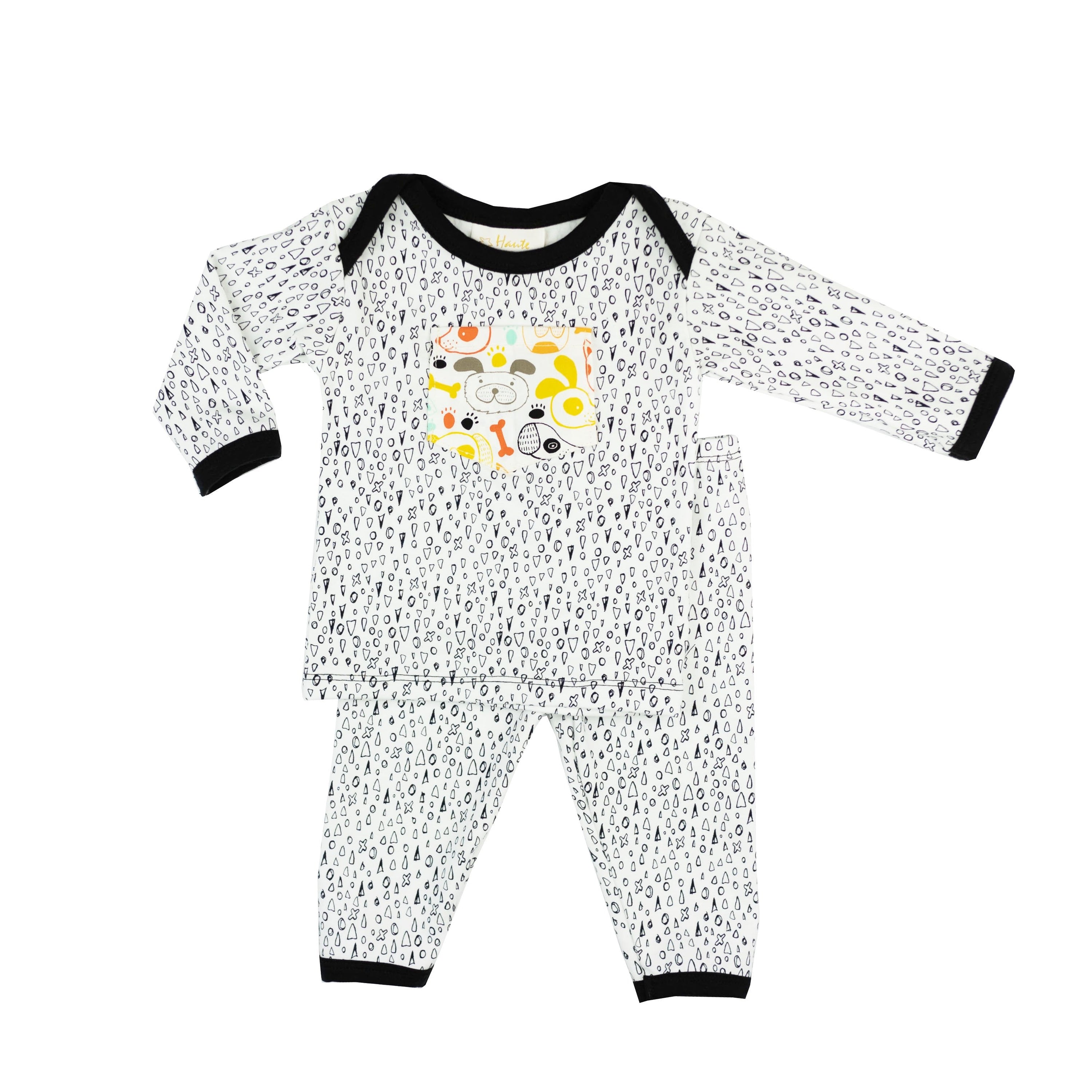 Paw Time Legging Set featuring playful paw print design on leggings and matching top, perfect for casual wear.