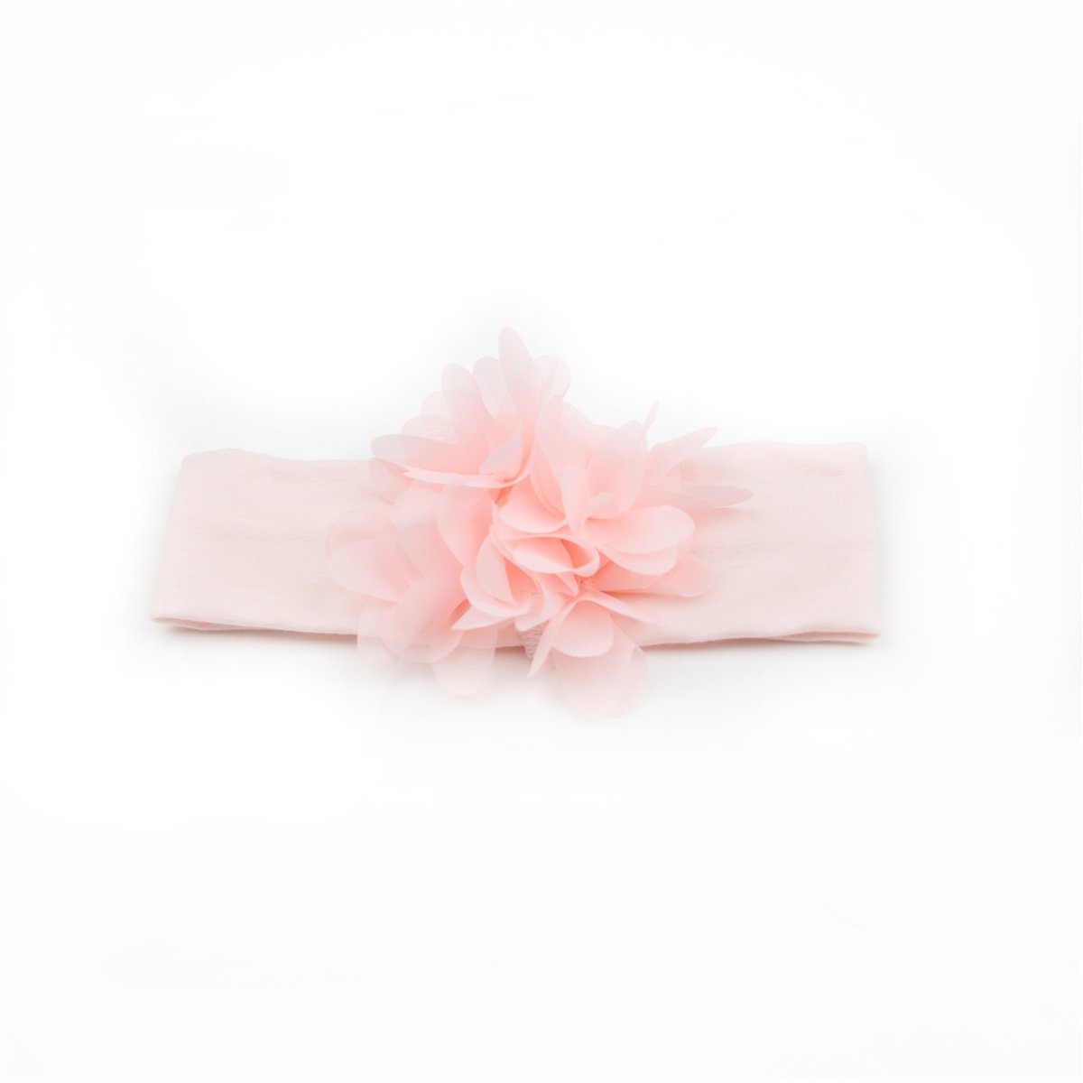 A stylish peach blossom matching headband featuring delicate floral designs, perfect for enhancing any hairstyle.