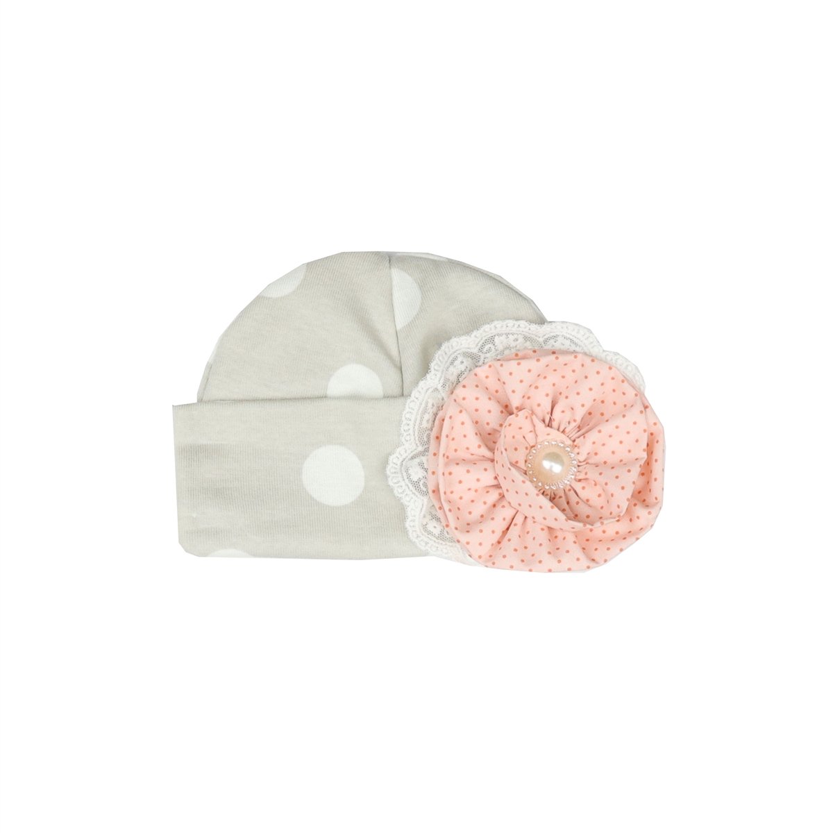 A stylish Polka Dreams Cap featuring a playful polka dot pattern, perfect for casual wear.