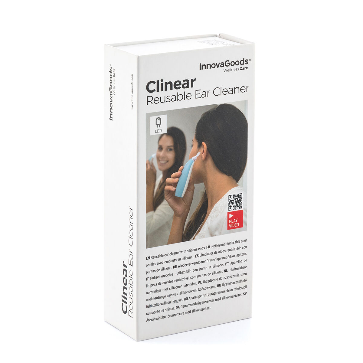 Box of Clinear ear cleaner.