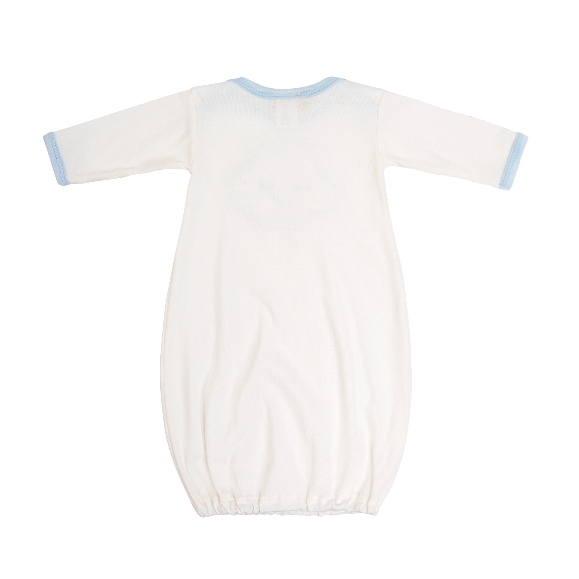 A soft and adorable Sleepy Time Take Me Home Gown for newborns, featuring high-quality fabric and a sweet design, perfect for cozy sleep.