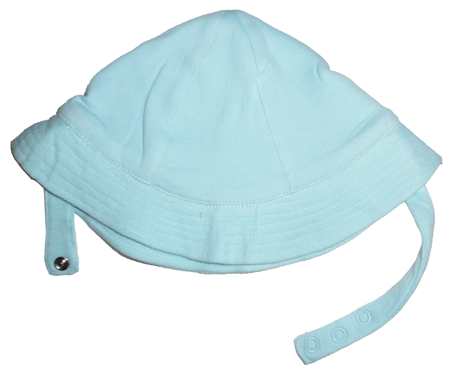 Light blue baby sun hat.