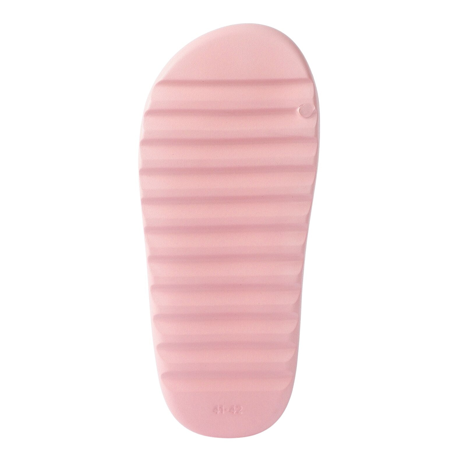 A pair of pink Cloud Pillow Slippers for women, featuring a soft EVA foam design, open toe, and a chunky platform base for comfort and style.