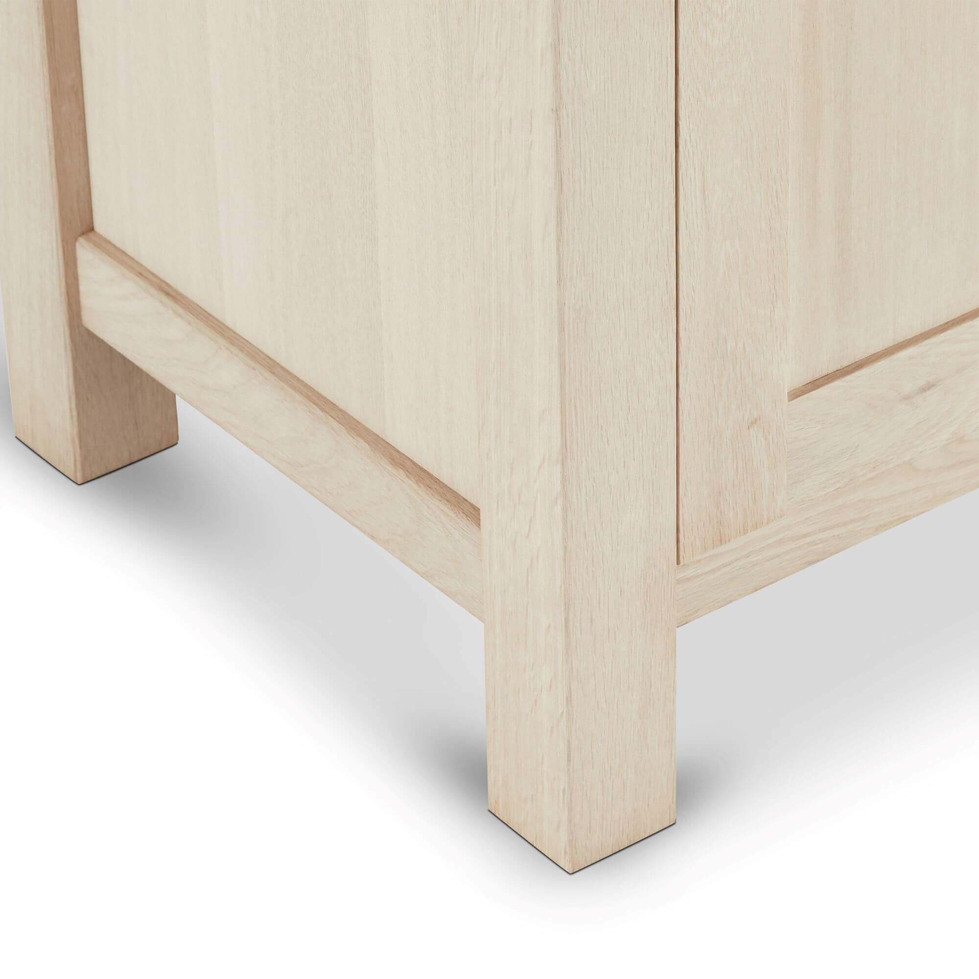 Texas Solid Oak 3-Door Sideboard showcasing its chic design and natural wood finish.