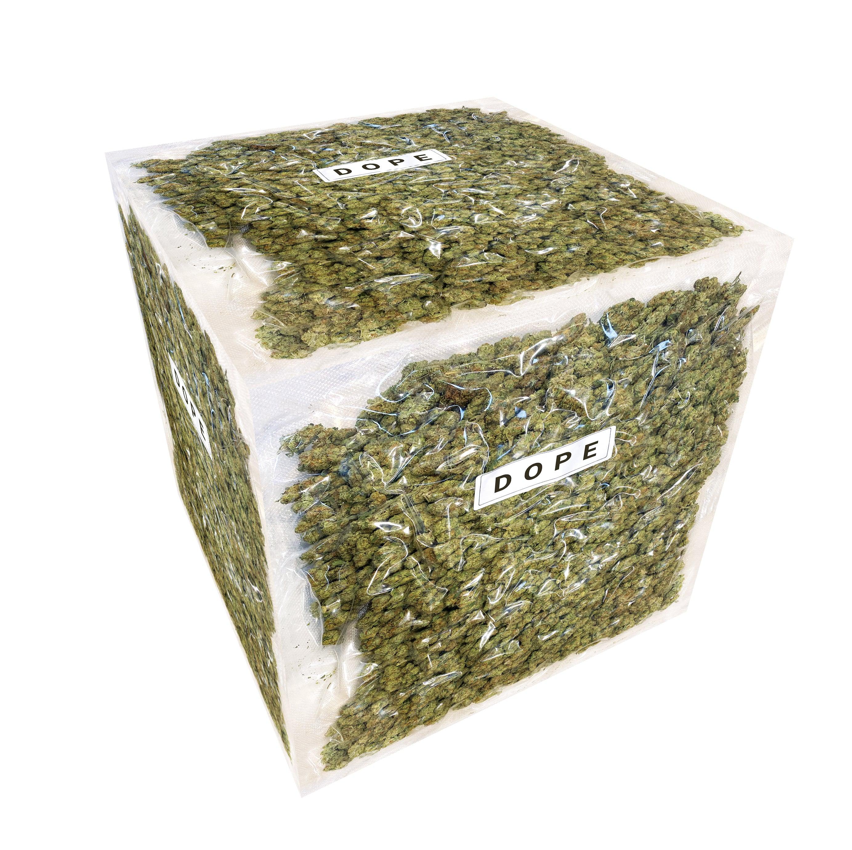 Cube Table El Patron resembling bags of Maryjane, vibrant and stylish design.