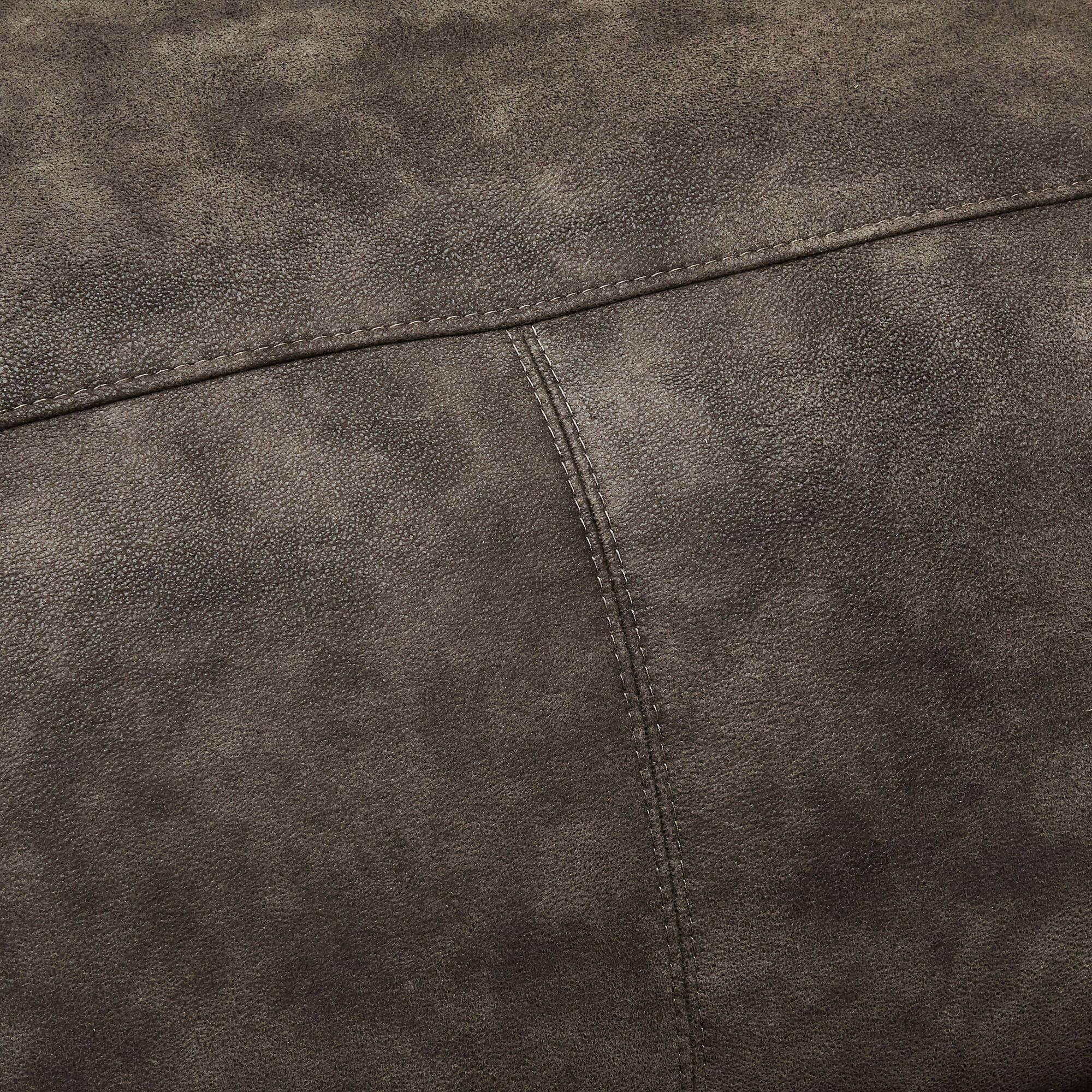 Alexa Left Brown Sofa Module Chaiselong featuring luxurious fabric and soft foam padding.