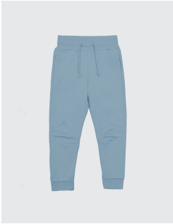 Azul Sweatpants for kids, made from recycled bamboo, featuring a soft brushed finish and a gender-neutral design.