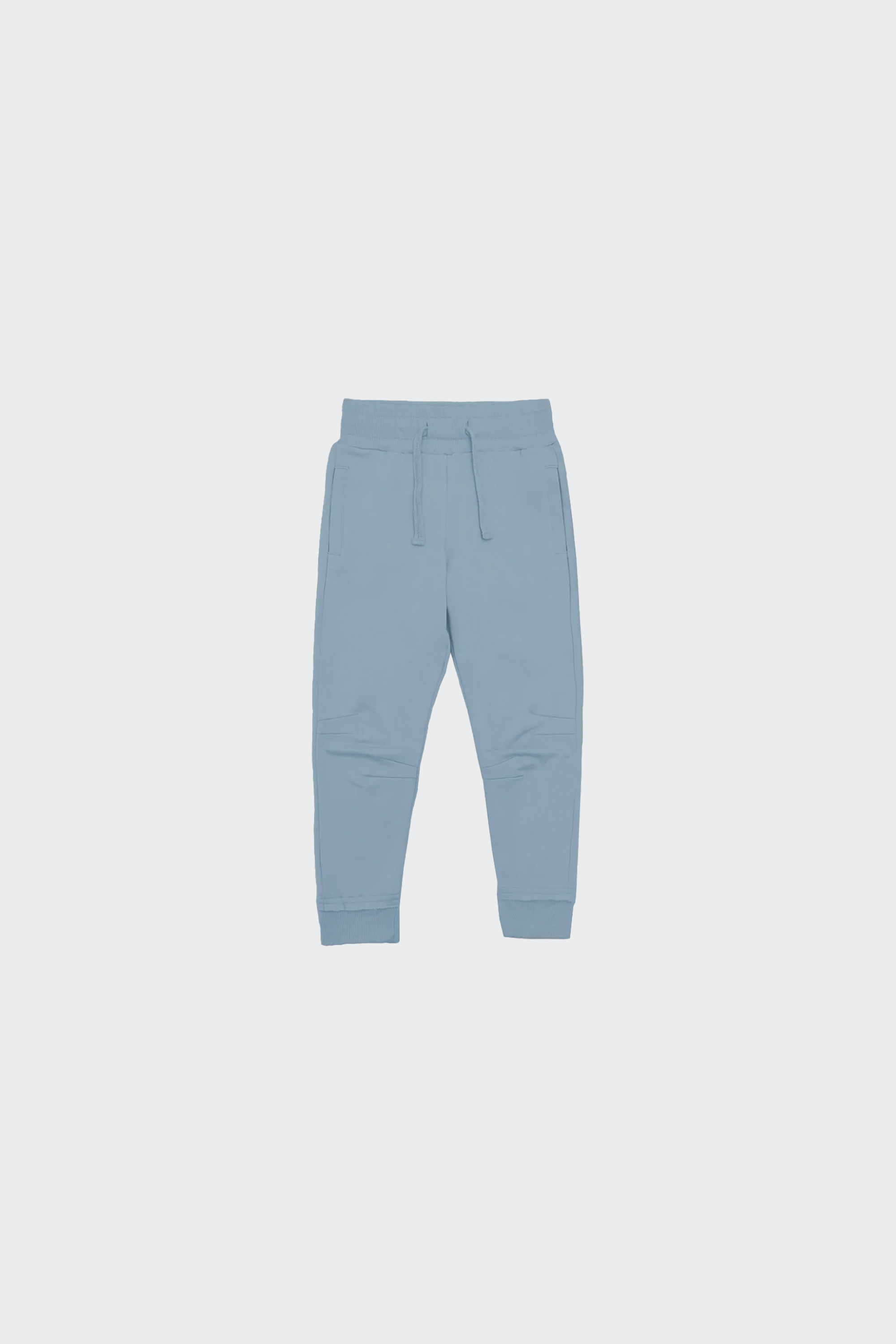 Azul Sweatpants for kids, made from recycled bamboo, featuring a soft brushed finish and a gender-neutral design.