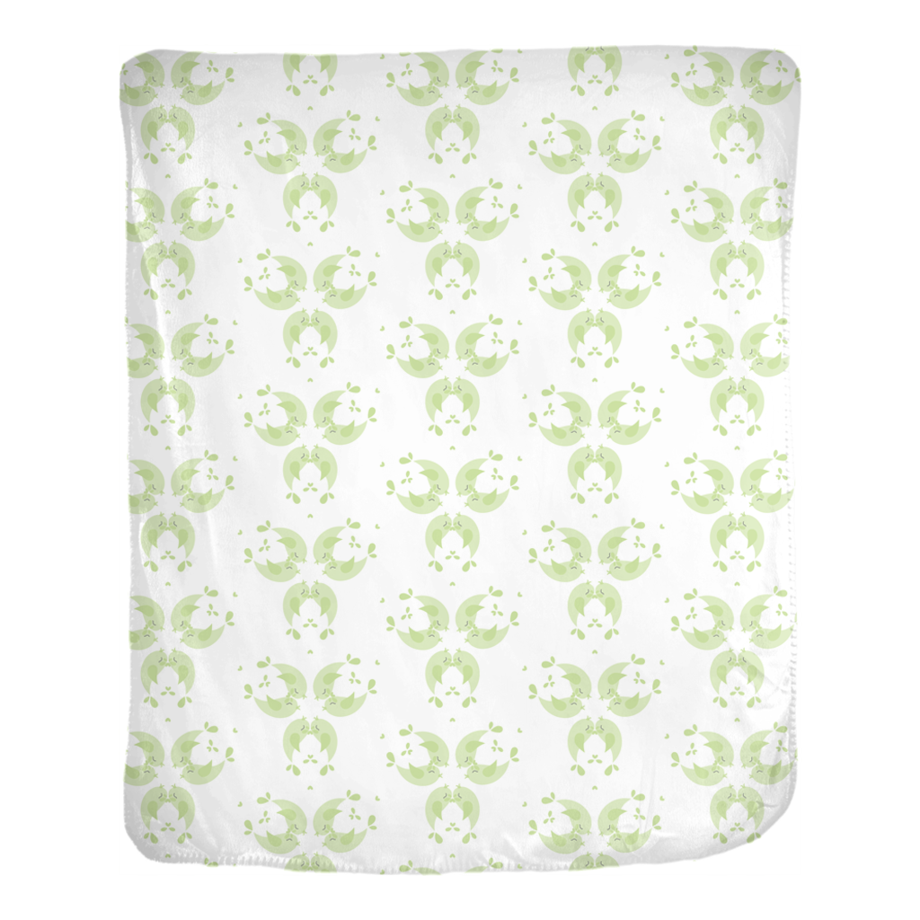 Birdie Spin Minky Blankets in soft velveteen and fleece, showcasing two sizes, perfect for cozy comfort.