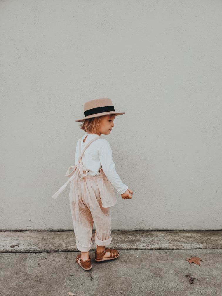 Brielle Jumpsuit made of soft cotton, showcasing its stylish design and true-to-size fit.