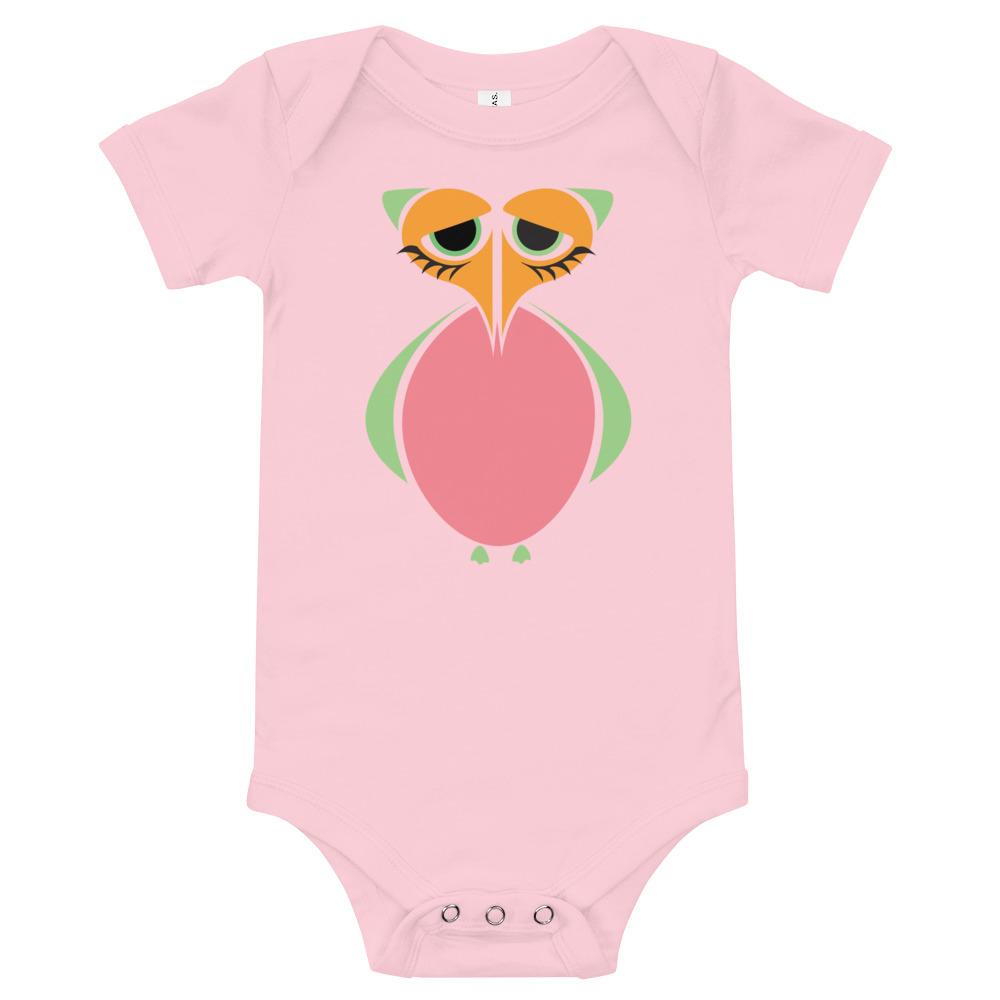 Dodo Kritter Onesie in soft cotton with snap closure and envelope neckline, perfect for babies.