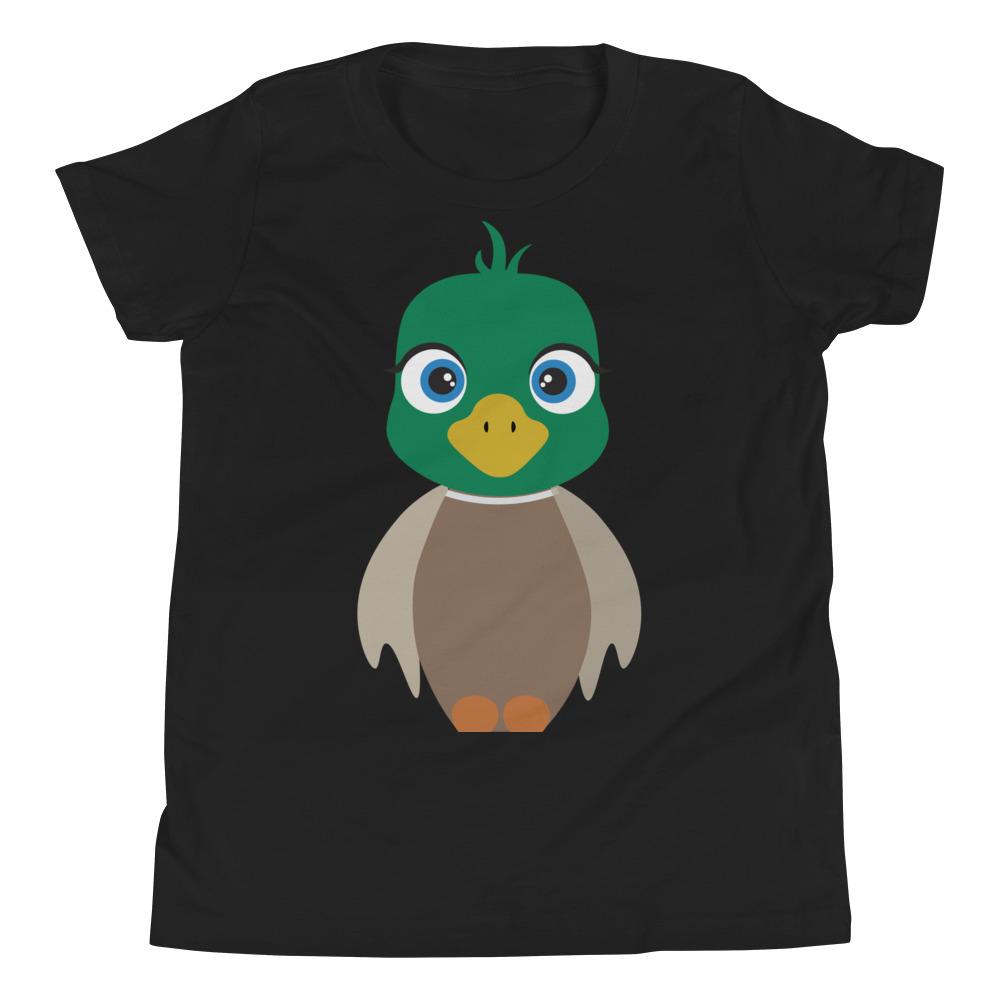 Duck Kritter Kids T-Shirt made from soft jersey cotton, featuring a relaxed unisex fit and available in various sizes.