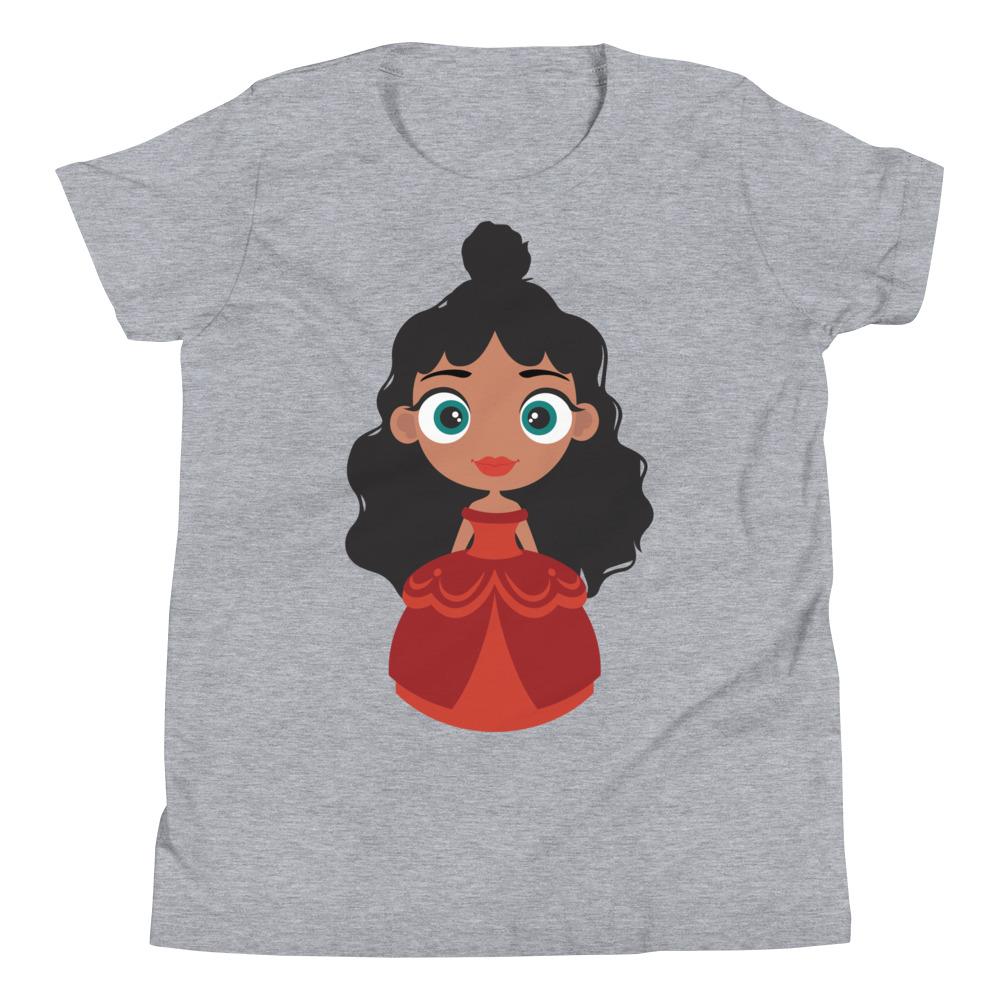 Kritter Christmas Girl Kids T-Shirt in festive design, made from soft jersey cotton, perfect for holiday celebrations.