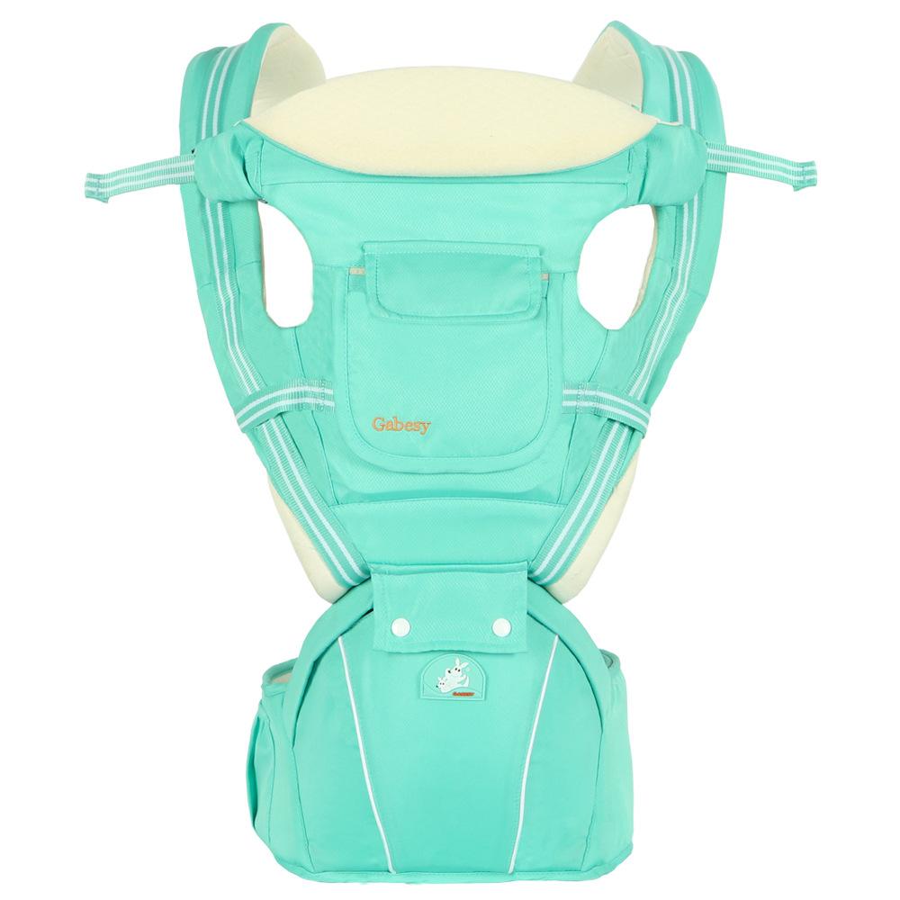 Breathable Multifunctional Baby Strap Waist Stool designed for comfort and safety, featuring adjustable straps and a diamond lattice cloth structure.