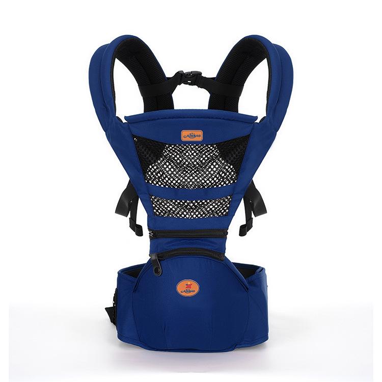 High Quality Multifunctional Waist Stool Baby Carrier made from organic cotton, designed for comfort and safety for babies up to 36 months.