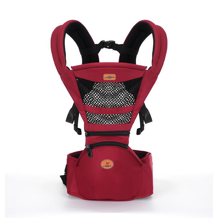 High Quality Multifunctional Waist Stool Baby Carrier made from organic cotton, designed for comfort and safety for babies up to 36 months.