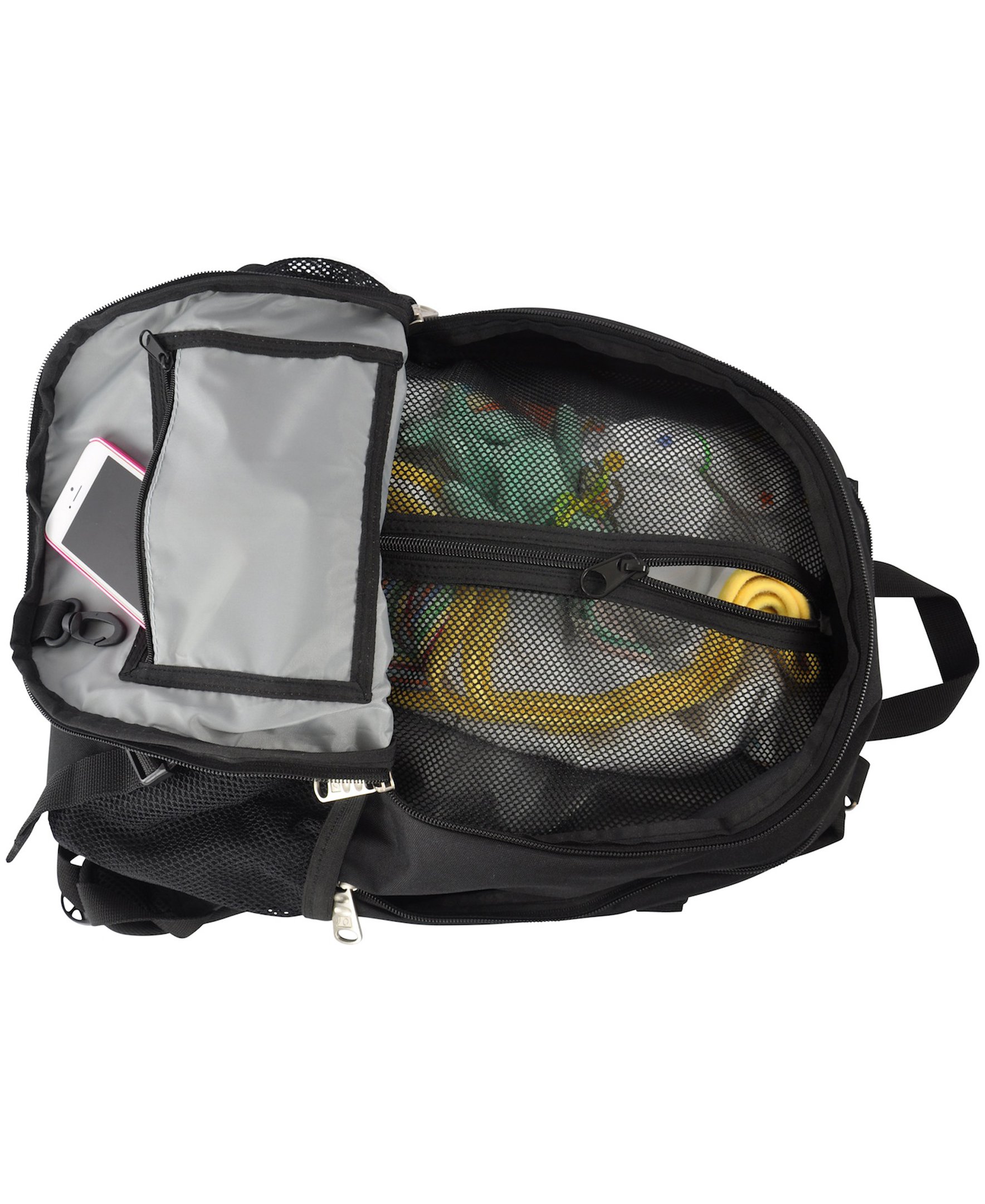 Obersee Rio Diaperbag Backpack in various colors with detachable cooler and changing mat, showcasing its spacious compartments and ergonomic design.