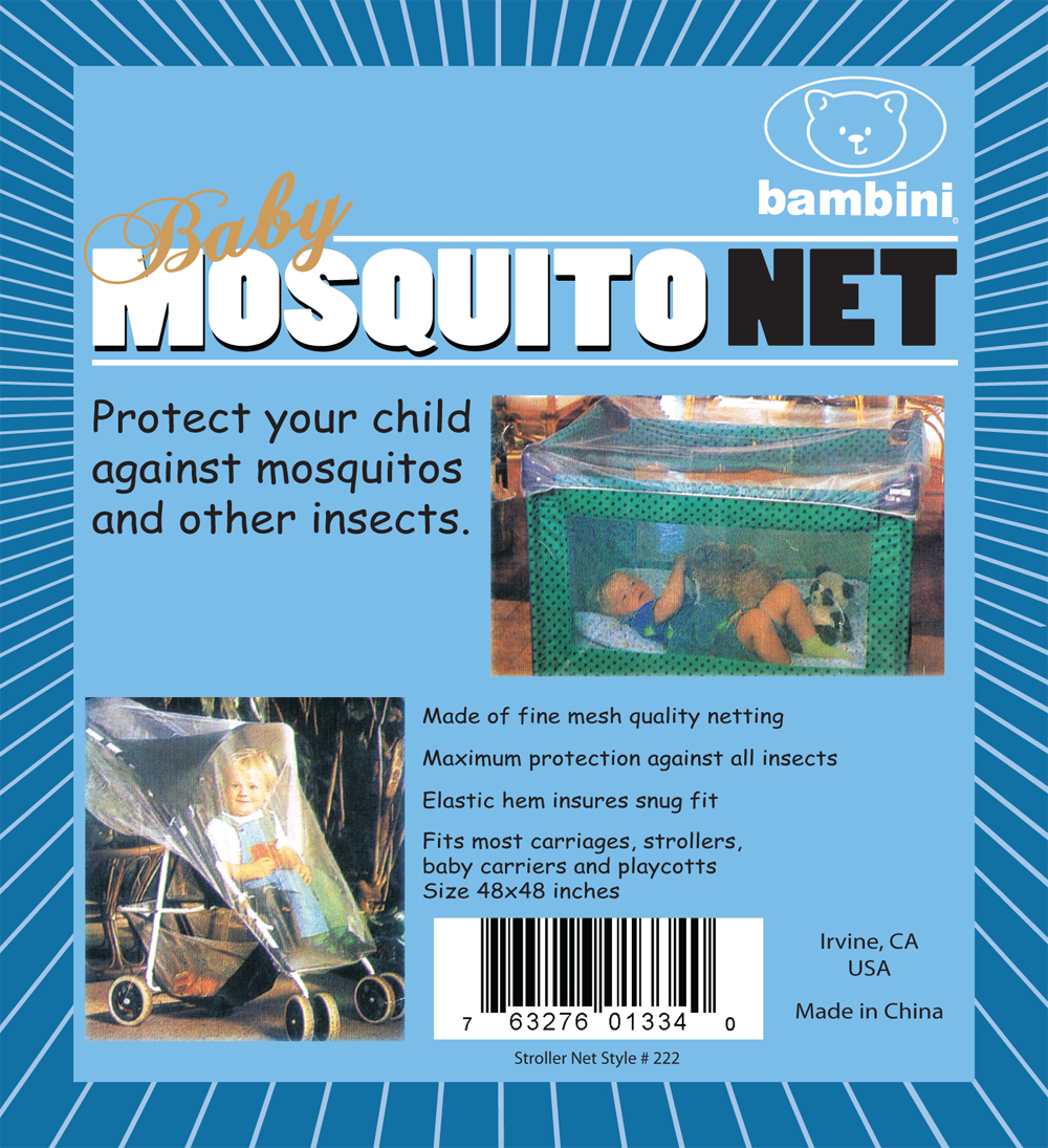 Baby mosquito net package description.