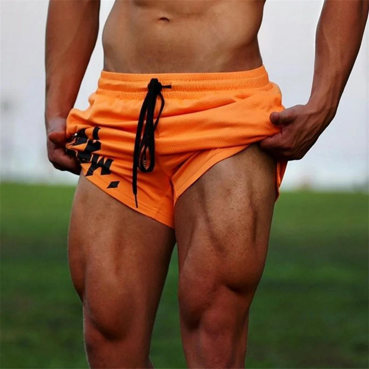 Casual Quick Dry Beach Shorts for men in vibrant prints, perfect for summer beach activities.