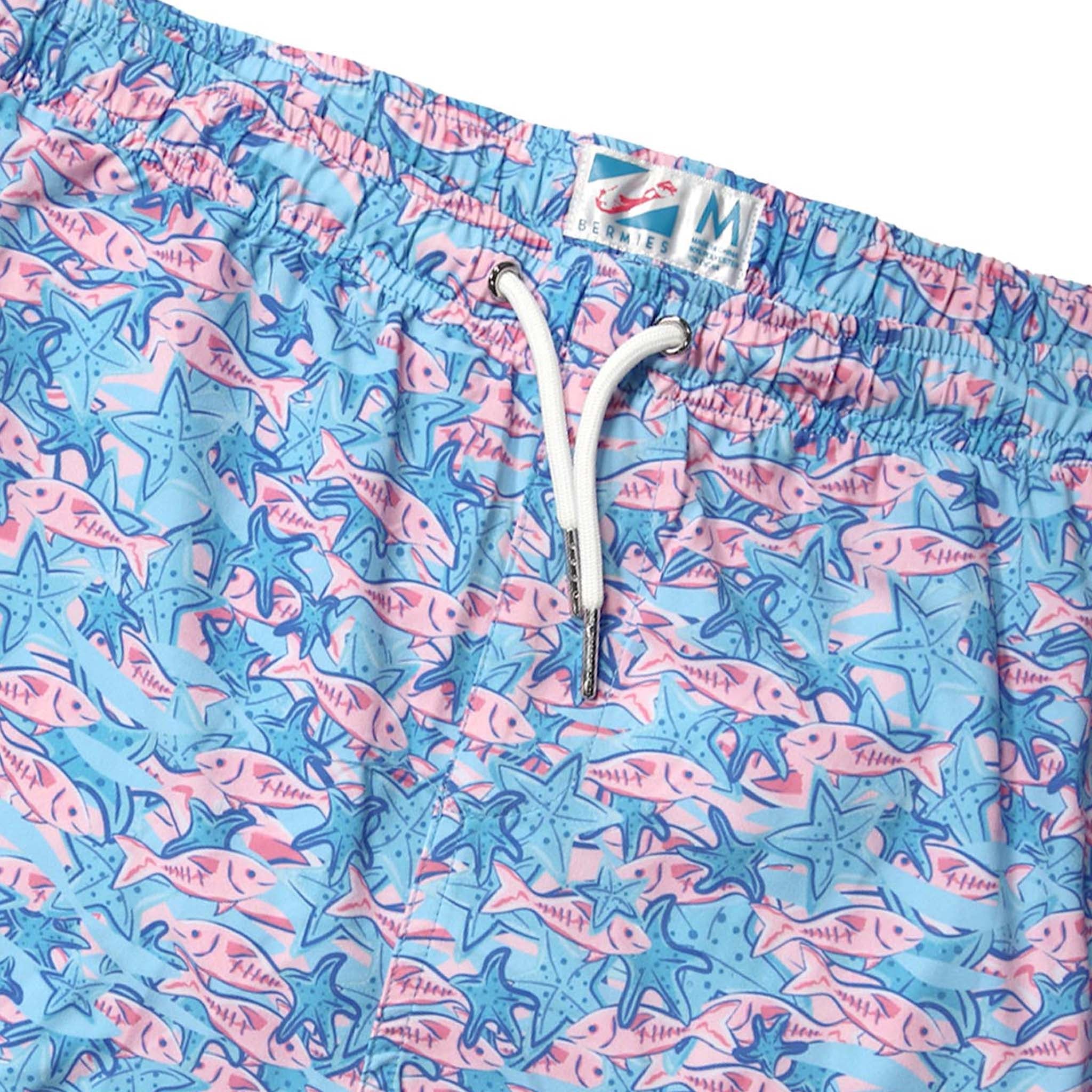 Starfish 3.5" Swim Trunks featuring a stylish design, eco-friendly materials, and a comfortable mesh liner.