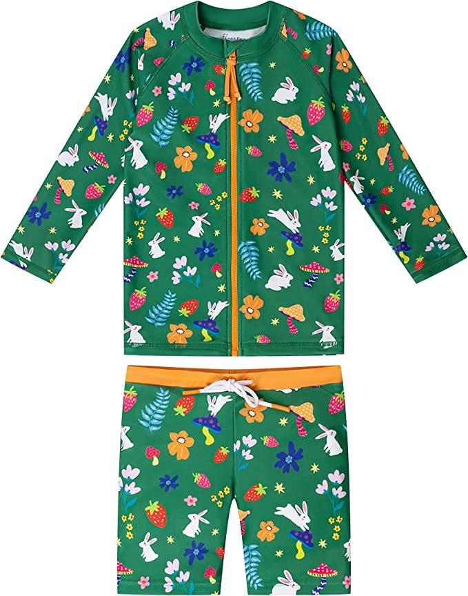 Main The 'Forest Bunny' 2-Piece Swim Set image