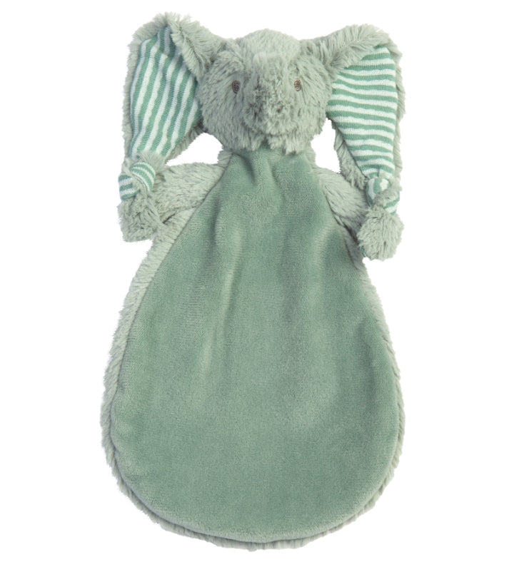 Cuddly Elephant Eddy Tuttle by Happy Horse with striped ears, perfect for hugging and travel.