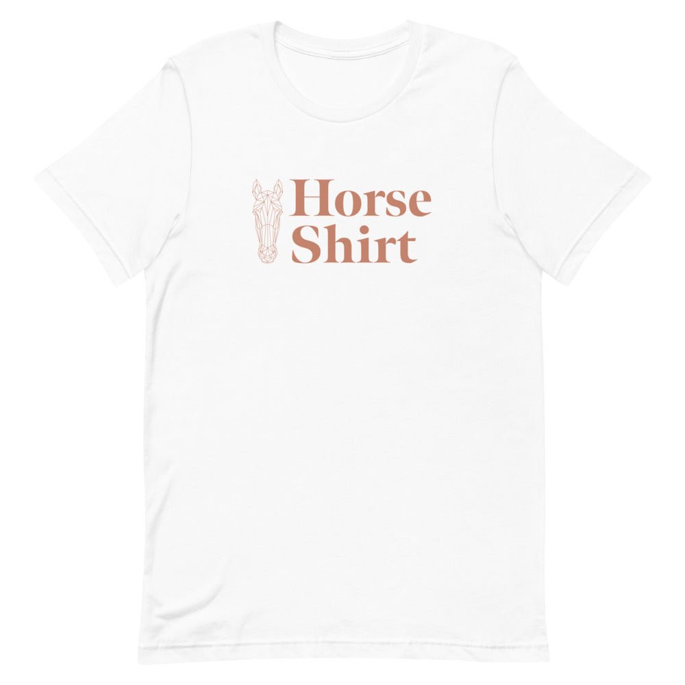 A stylish Horse Shirt made of soft cotton, featuring a playful design suitable for both men and women.