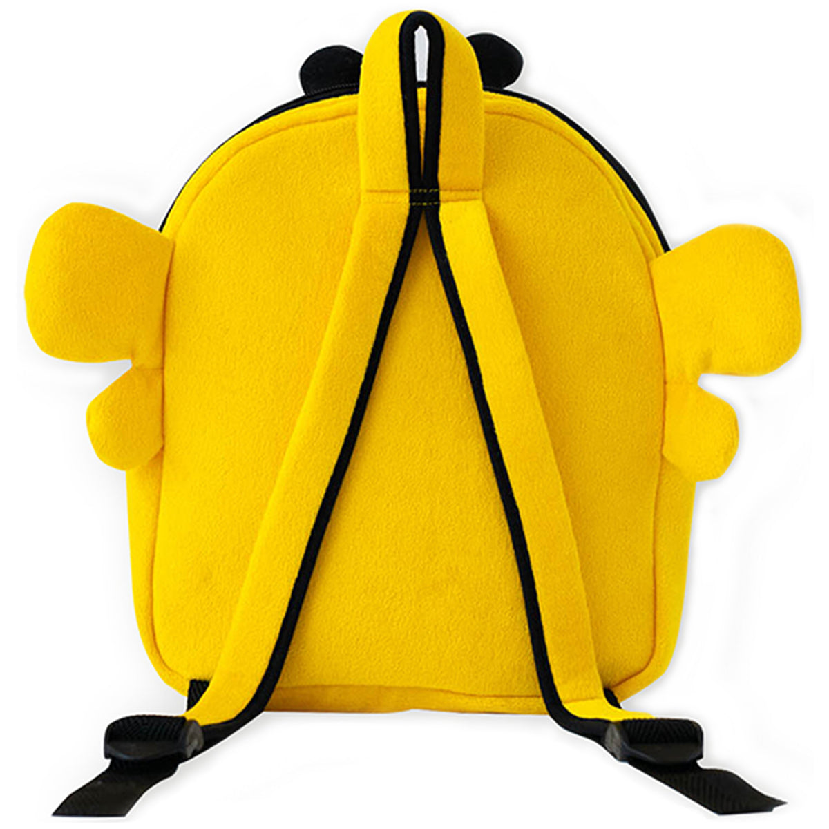 Milk&Moo Buzzy Bee Kinder Rucksack in gelber Farbe mit süßem Buzzy Bee Design, ideal für Kleinkinder.