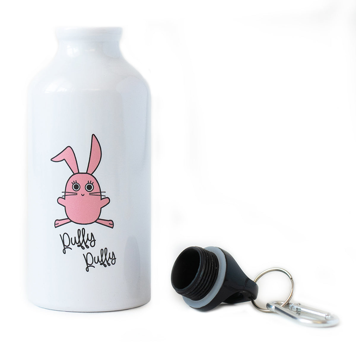 Milk&Moo Chancin Trinkflasche für Kinder in bunten Designs, aus hochwertigem Aluminium, ideal für unterwegs.