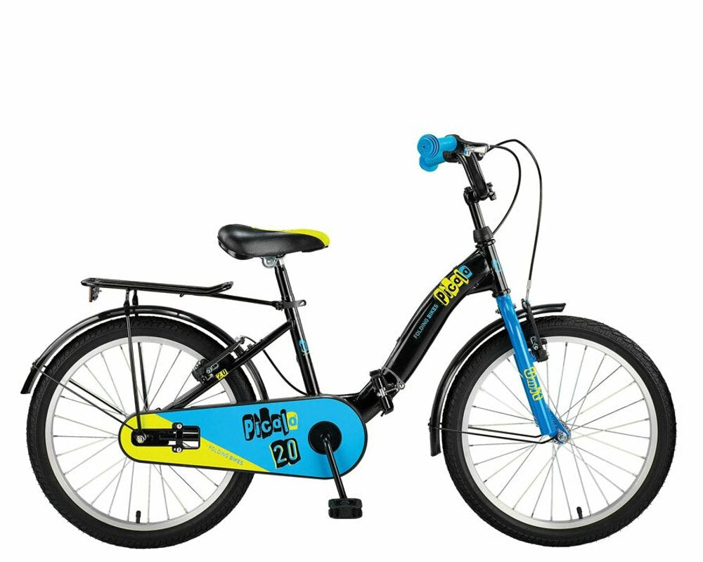 Ümit Bike 2019 Picolo faltbares Kinderfahrrad mit stabiler Stahlrahmen und 20-Zoll-Aluminiumreifen, ideal für Kinder.