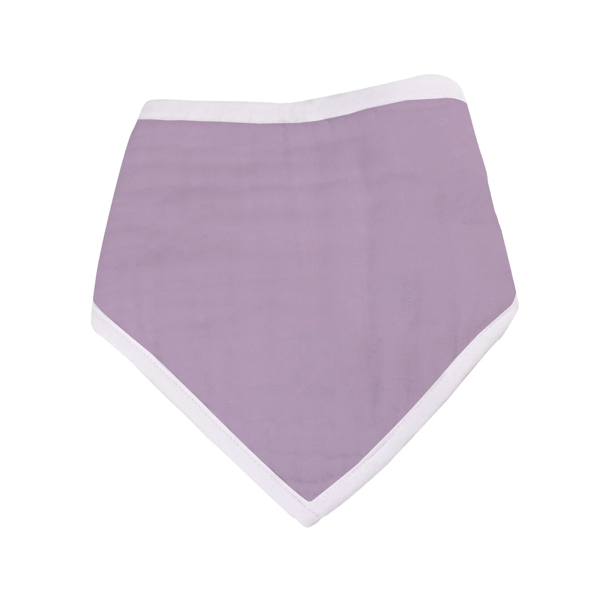 Mountain Meadow Cotton Bandana Bibs in soft cotton muslin, featuring a stylish design and two snap closures for a perfect fit.