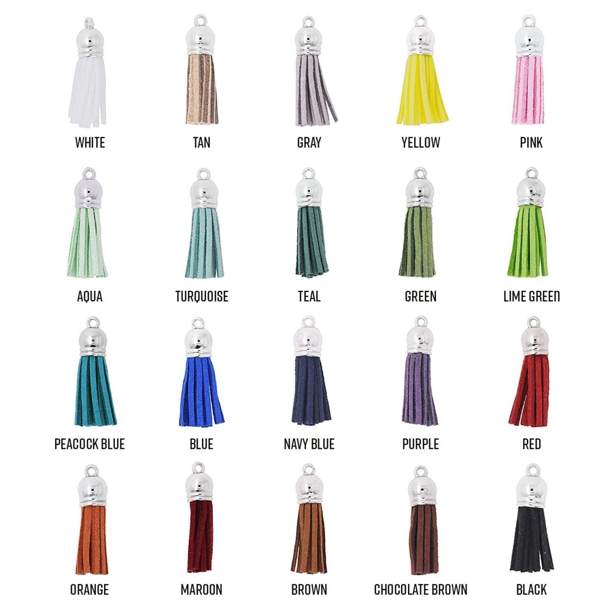 Personalized Business Rattan Keychain with QR Code and suede tassel in various colors, showcasing its elegant design and functionality.