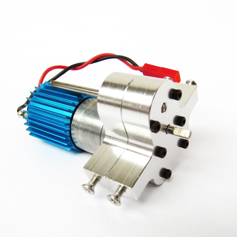 Small electric motor with heatsink.