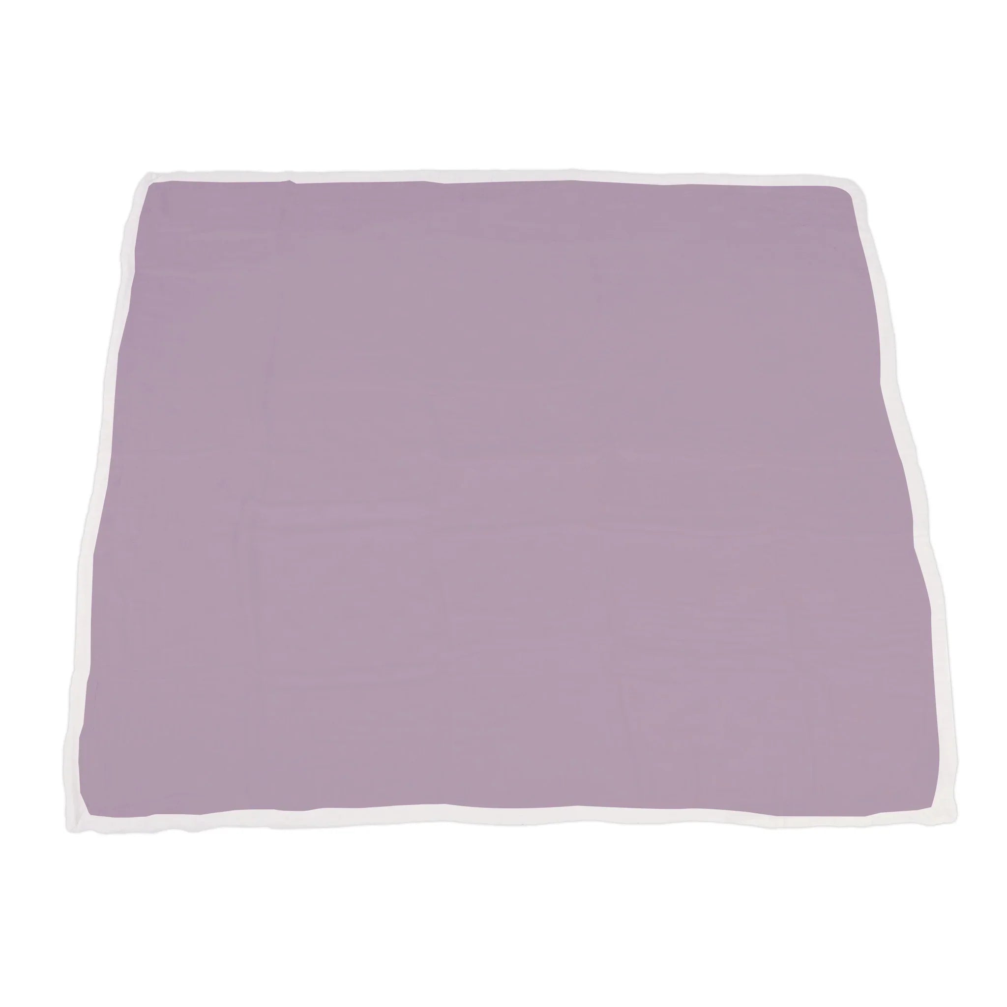 Sierra Fox and Deer Lavender Cotton Blanket, soft and cozy, perfect for kids and adults, featuring a charming design in orchid lavender.