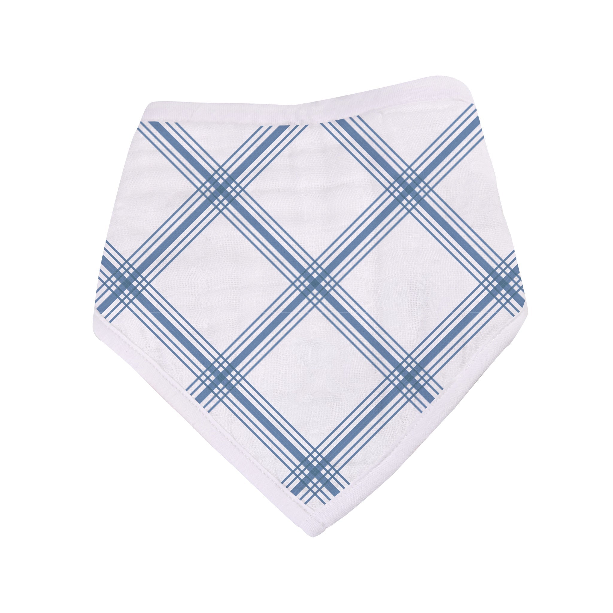 Things That Go Bandana Bibs made of soft cotton muslin, featuring a trendy design with two snap closures.